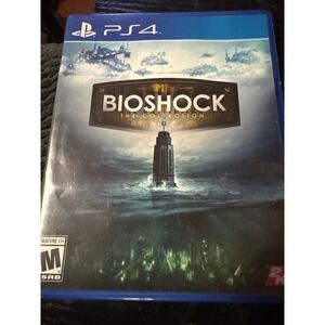 2K Games BioShock The Collection PS4 Blue‎ Case Excellent Remastered Trilogy